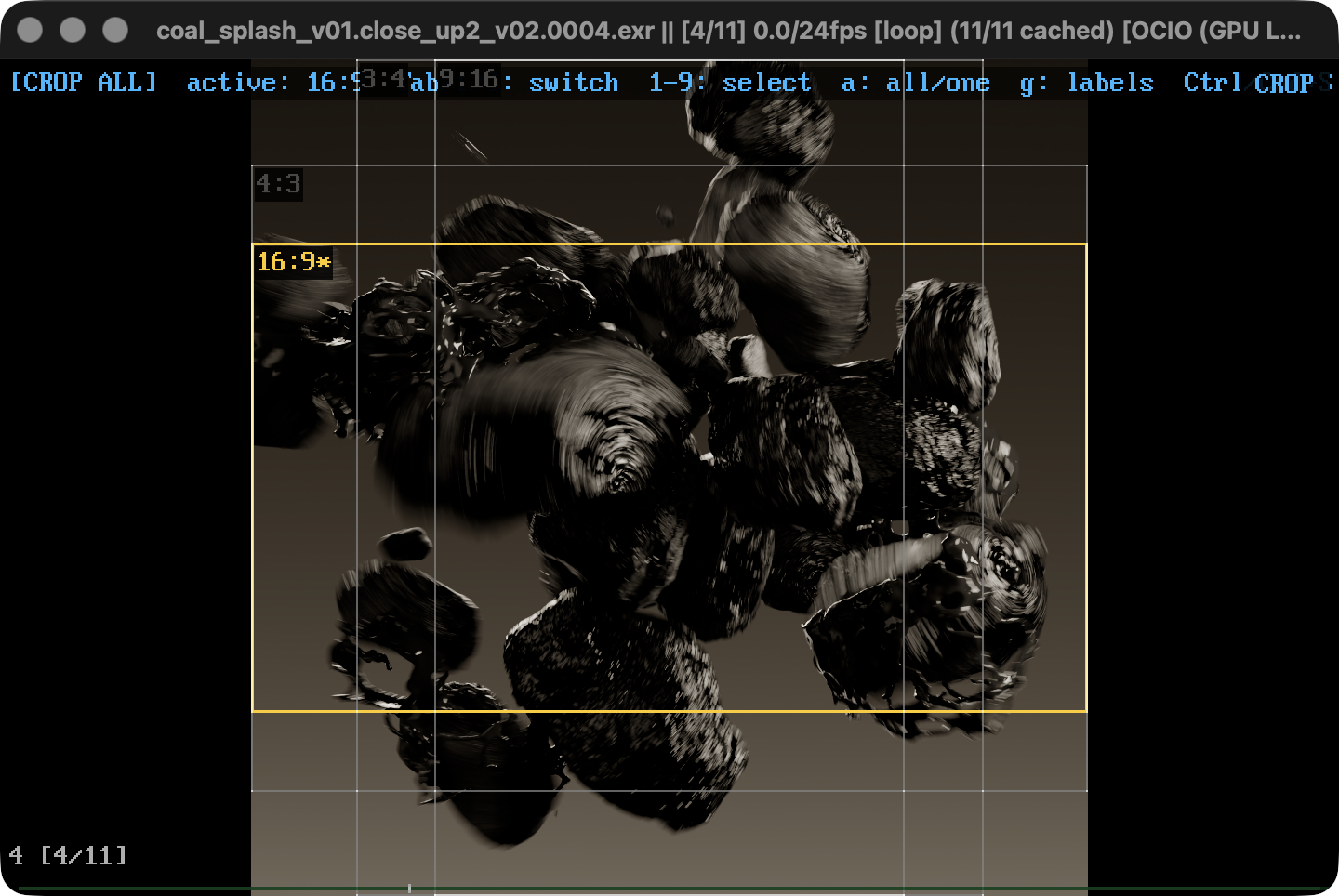 justview previewing 16 by 9, 9 by 16, 3 by 4, and 4 by 3 crop outlines together
